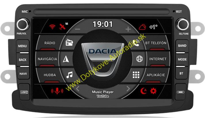 AMARK AM8040 DACIA Duster Sandero Logan Dokker Lodgy RENAULT Captur ANDROID AUTORADIO NAVI