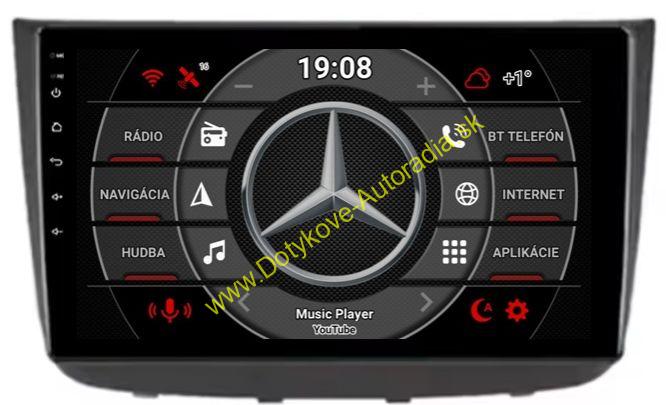 AMARK AM9785 MERCEDES VITO VIANO 10" AUTORADIO ANDROID NAVI