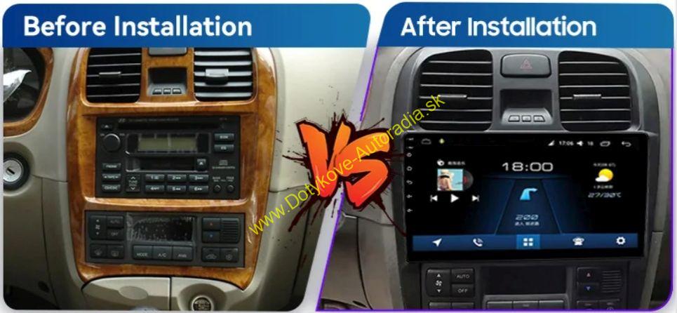 AMARK AM9804 HYUNDAI SONATA 2001-12 9" ANDROID AUTORADIO NAVI