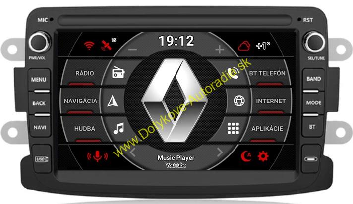 AMARK AM8040 DACIA Duster Sandero Logan Dokker Lodgy RENAULT Captur ANDROID AUTORADIO NAVI