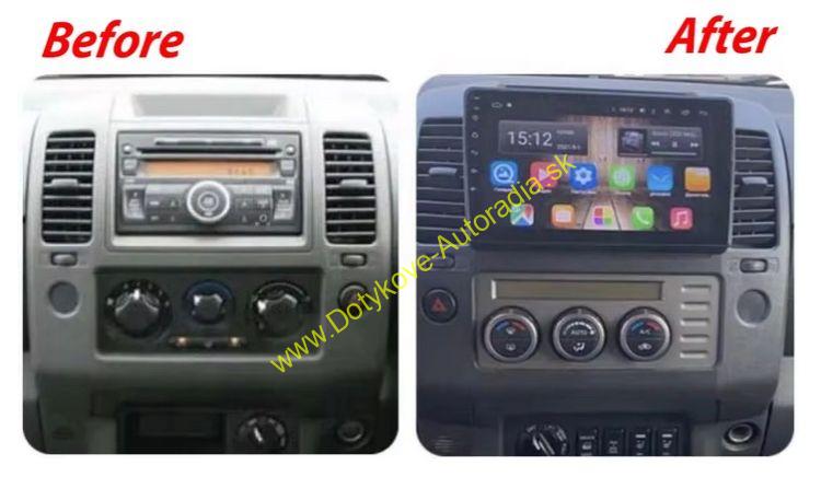 AMARK AM9458 NISSAN NAVARA PATHFINDER 2006-12 AUTORADIO NAVI ANDROID 
