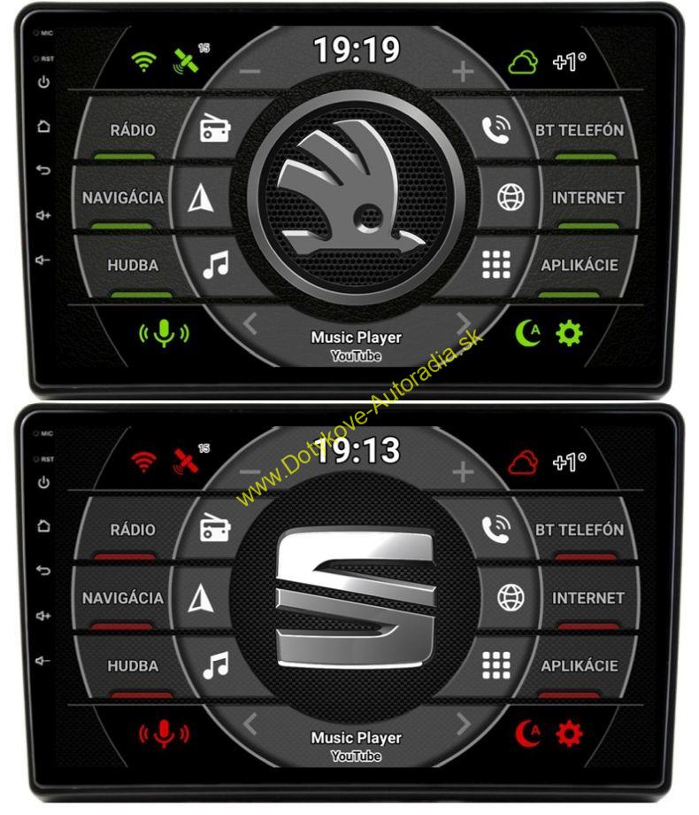 AMARK AM9435V VW SKODA SEAT 10" AUTORADIO ANDROID 