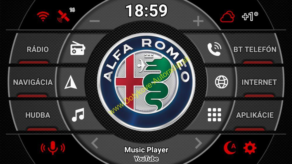 AMARK AM6106 Alfa Romeo 147/GT AUTORADIO NAVI ANDROID