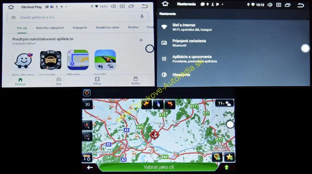 AMARK AM7041 DACIA Duster Sandero Logan Dokker Lodgy RENAULT Captur ANDROID AUTORADIO NAVI