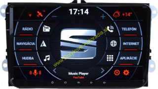 AMARK AM9698SE  SEAT 9" AUTORADIO LEON ALHAMBRA TOLEDO CORDOBA ALTEA atd
