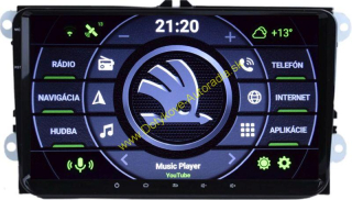AMARK AM9698S SKODA  9" AUTORADIO SUPERB OCTAVIA FABIA RAPID ROOMSTER YETI atd